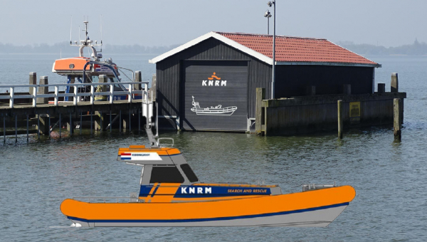 Schenking nieuwe reddingboot KNRM Marken