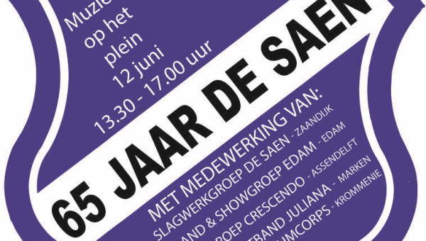 Zondag 12 juni Malletband 'Juliana' naar Zaandijk