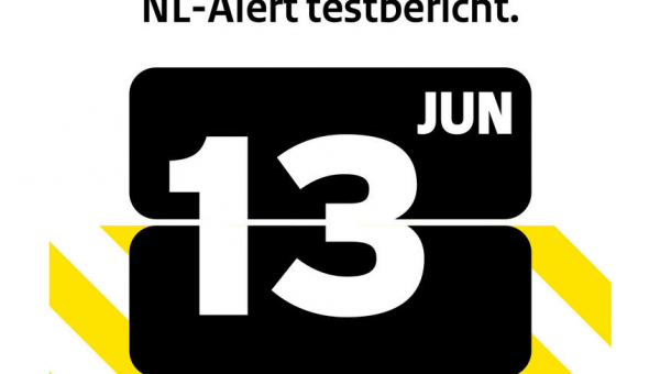 NL-Alert testbericht op maandag 13 juni 2022