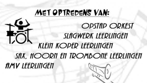 Woensdag 22 juni Voorspeelavond jeugd 'Juliana'