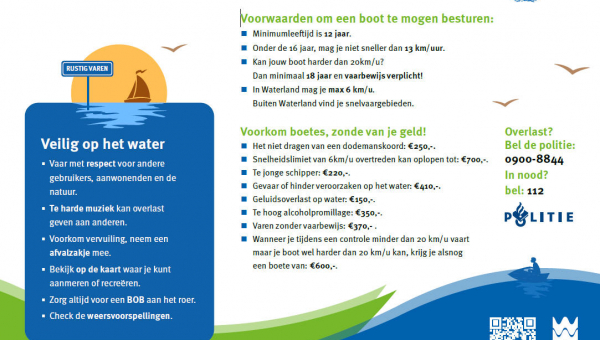 Het vaarseizoen is begonnen