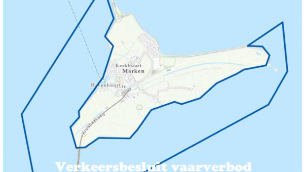 Verkeersbesluit vaarverbod werkgebied Dijkversterking Marken