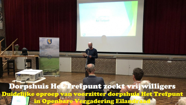 Dorpshuis Het Trefpunt zoekt vrijwilligers