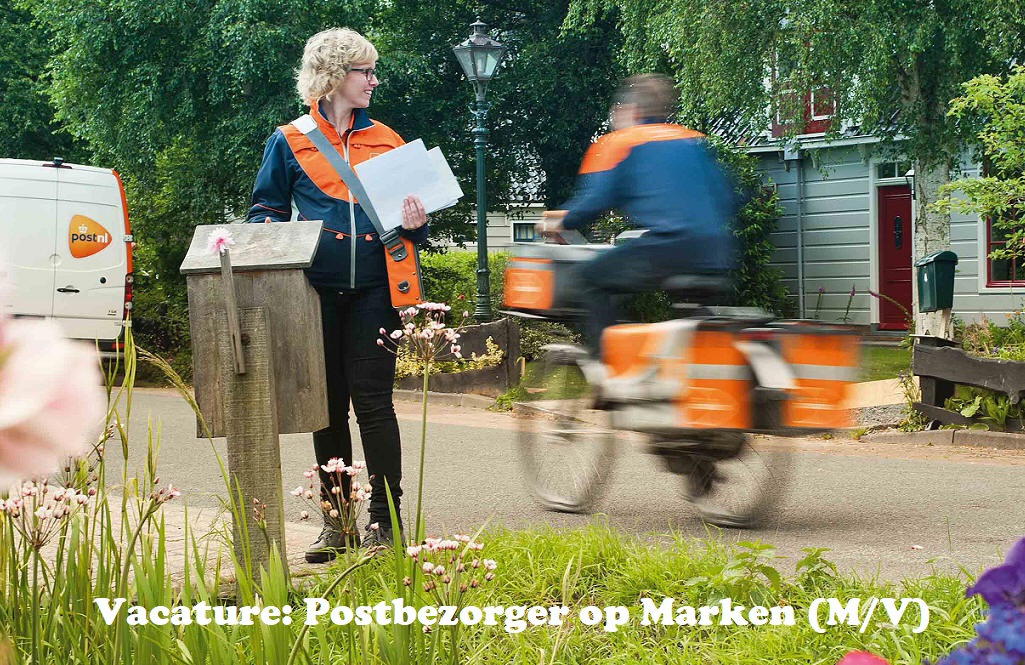 Vacature: Postbezorger op Marken (M/V)