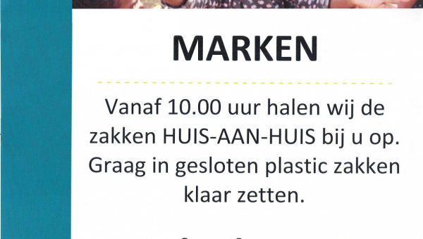 Kledinginzameling 'Mensen in Nood' 2022