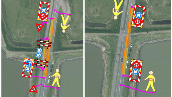 Werkzaamheden Dijkversterking N518 (Het Kruis)