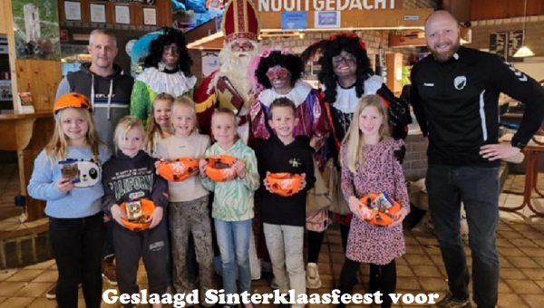 Geslaagd Sinterklaasfeest voor jeugd Sportvereniging Marke
