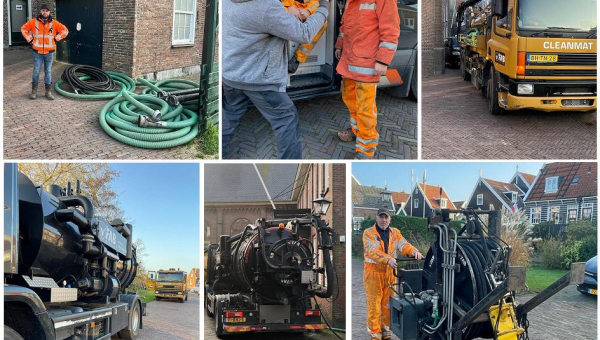 Onderhoud Riool oude kern Marken