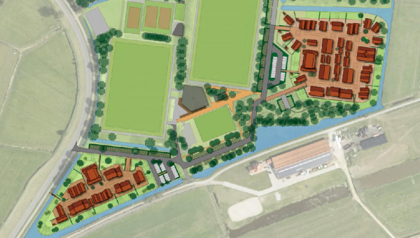 Woningbouw op terrein van Sportvereniging Marken