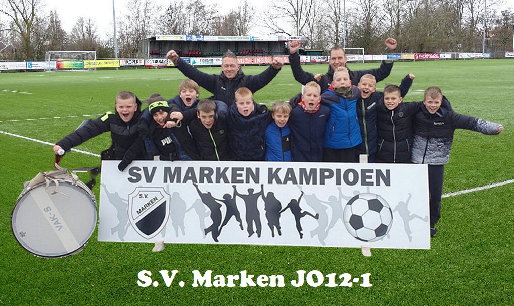 S.V. Marken JO12-1 KAMPIOEN!
