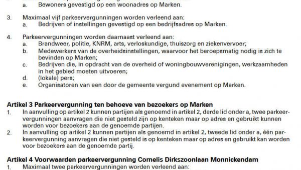 Officiële mededelingen Waterland, kern Marken, week 50