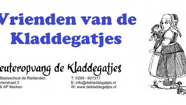 Donateursbrief 2023 van Steungroep 'De Kladdegatjes'