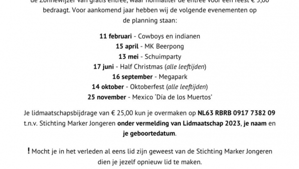 	SMJ Nieuws: 'Lid blijven/worden?!' en 'prijsverhoging'