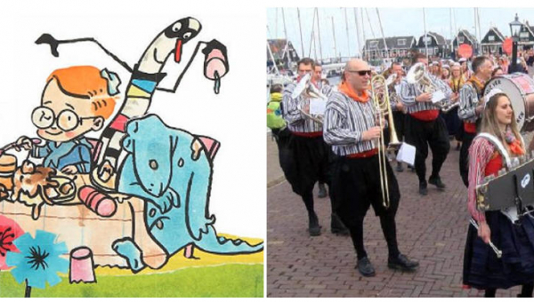 Maximiliaan Modderman &amp; 'Juliana' bij Bibliotheek Marken