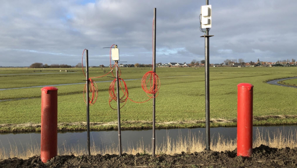 Monitoringsapparatuur Dijkversterking Marken
