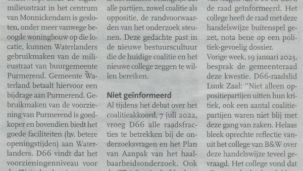 Motie van treurnis over werkwijze college bij onderzoek milieustraat