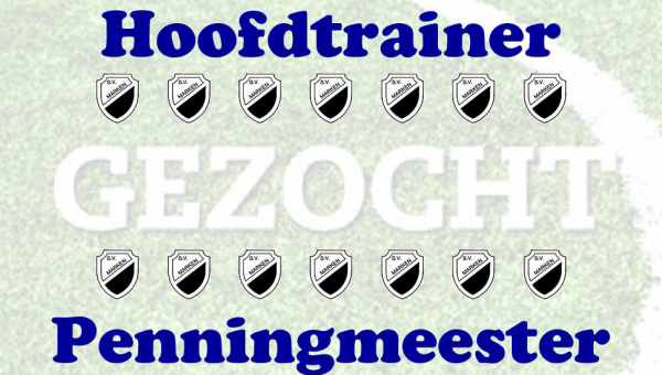 S.V. Marken zoekt hoofdtrainer &amp; penningmeester