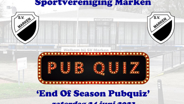 S.V. Marken 'End Of Season Pubquiz'