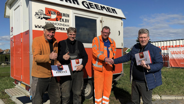 ‘Merci’ voor werknemers van Van Geemen