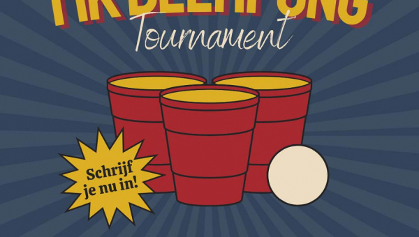 Zaterdag 15 april: MK Beerpong Tournament