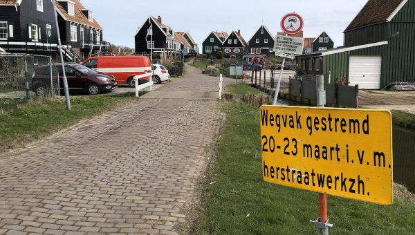 Vanaf maandag 20 maart bestratingswerkzaamheden nabij brug Wittewerf