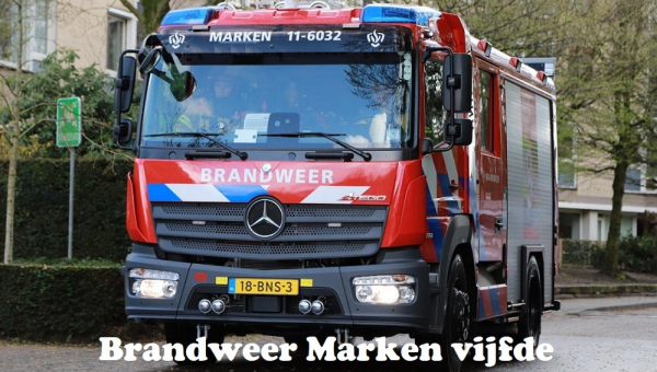 Brandweer Marken vijfde bij Muus Tromp Bokaal 2023