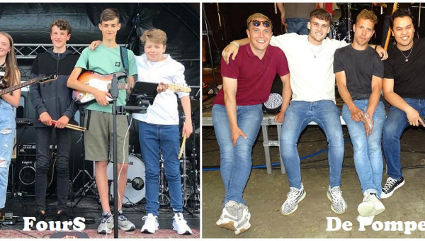 Zondag 2 april Live Café Het Trefpunt: FourS &amp; De Pompero's