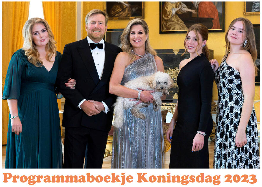 Programmaboekje Koningsdag op Marken 2023