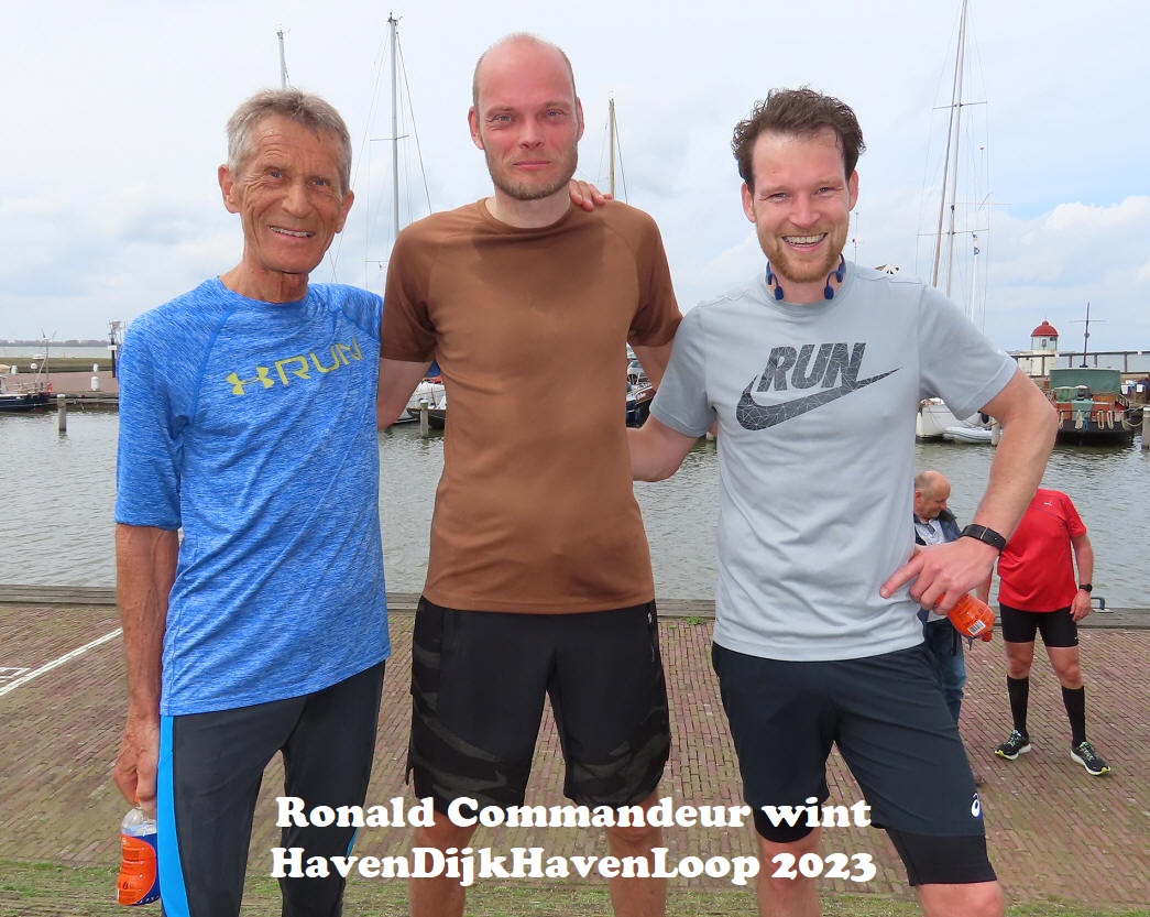 Ronald Commandeur wint HavenDijkHavenLoop 2023