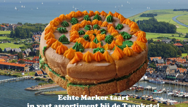 Echte Marker taart in vast assortiment bij de Taanketel