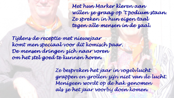 Het gedicht 'Bessie en Bap'