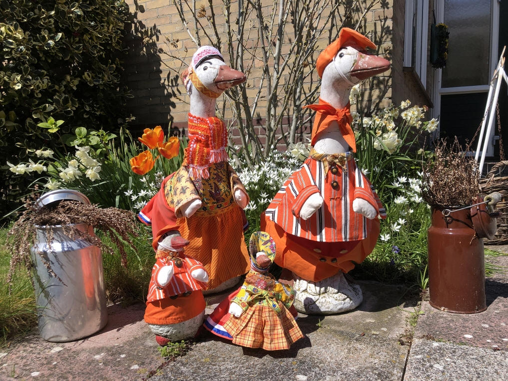 Ganzen familie viert ook nog steeds Koninginnedag