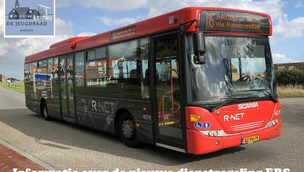 Informatie over de nieuwe dienstregeling EBS