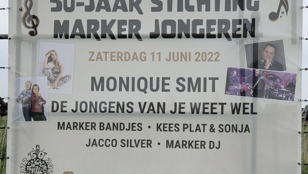 Zaterdag 11 juni: Vijftig jaar Stichting Marker Jongeren