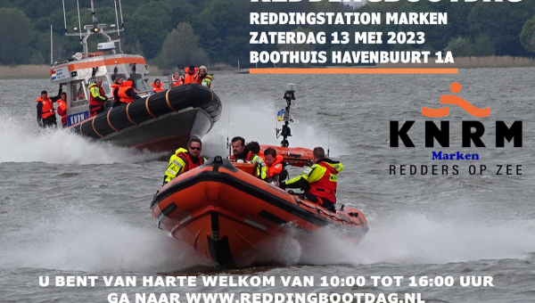 Zaterdag 13 mei: Reddingbootdag 2023