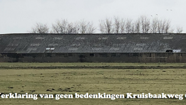 Verklaring van geen bedenkingen Kruisbaakweg 6