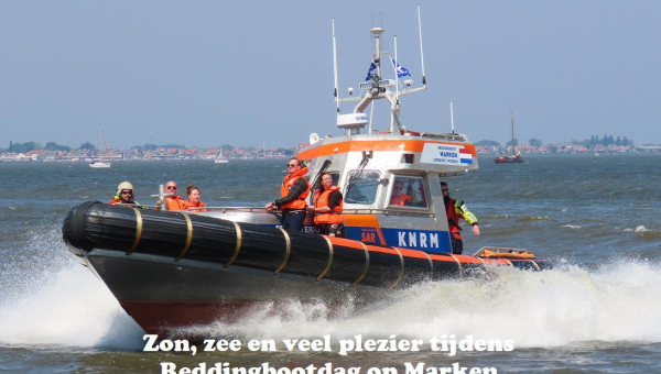 Zon, zee en veel plezier tijdens Reddingbootdag op Marken