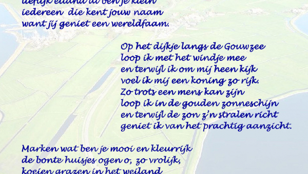 Het gedicht 'Marken'