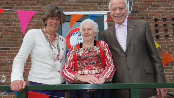 Echtpaar Zondervan-Vlasbloem zestig jaar getrouwd