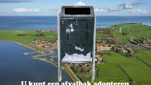 U kunt een afvalbak adopteren