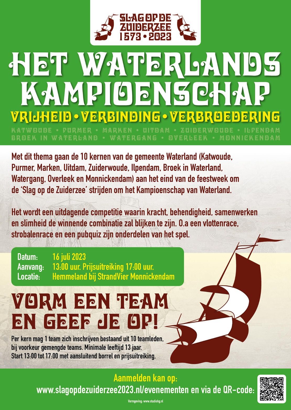Zondag 16 juli 2023: Het Waterlands Kampioenschap