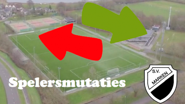 Spelersmutaties Sportvereniging Marken
