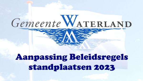 Aanpassing Beleidsregels standplaatsen 2023