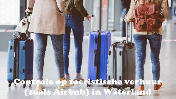 Controle op toeristische verhuur (zoals Airbnb) in Waterland