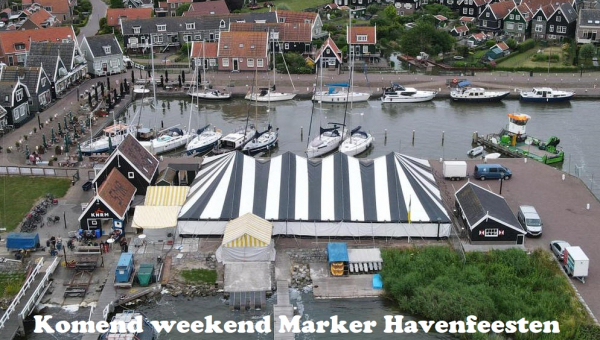 Komend weekend Marker Havenfeesten