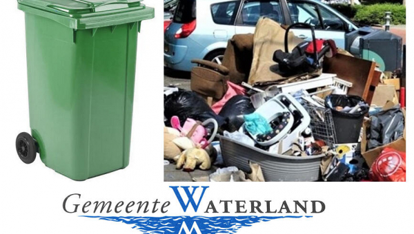 Vertragingen bij ophalen GFT &amp; Grofvuil door storm 'Poly'