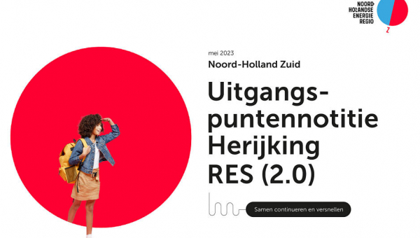 Vaststellen Uitgangspuntennotitie Herijking RES (2.0) NHZ