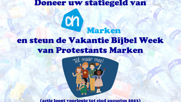 Doneer uw statiegeld van AH en steun Vakantie Bijbel Week