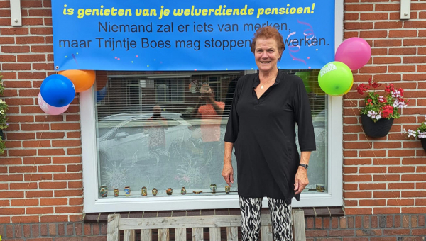 Trijntje Boes is klaar met werken
