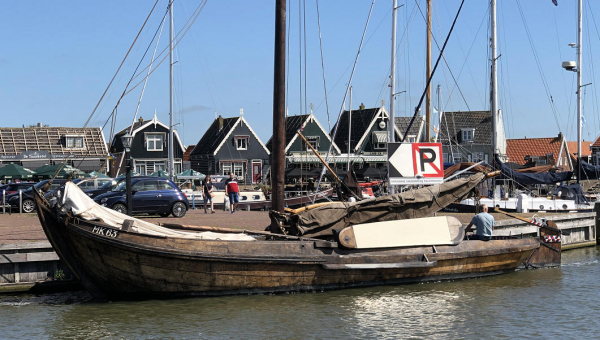 Een klein uurtje varen met 'Erfgoed van de Zuiderzee'